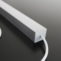 3 m LED-Leiste mit Double-Line COB LED-Streifen – BAUSATZ in Länge 3 Meter ( 300cm ) – warmweiß 3000 K – CRI92 24V DC 180°