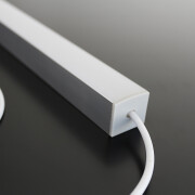 3 m LED-Leiste mit Double-Line COB LED-Streifen – BAUSATZ in Länge 3 Meter ( 300cm ) – warmweiß 3000 K – CRI92 24V DC 180°