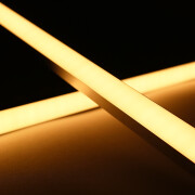 10 m ( 10 Meter) 230V COB LED-Leiste diffus wasserfest warmweiß – BAUSATZ in Länge 1002 cm – 4800x COB LEDs – 10860 Lumen – 123 W