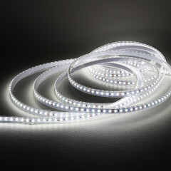 2 m 230V LED-Streifen – weiß – Länge 200cm ( 2 Meter ) – 240 × 2835 LEDs – 3680 Lumen – 33 W