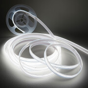 LED-Streifen 230V 5 m ( 5 Meter ) – IP65 wasserdicht dimmbar weiß – Länge 500cm – 2400x COB LEDs – 6050 Lumen – 61 W