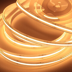 230V LED-Streifen 10 Meter ( 10 m ) – IP65 wasserdicht dimmbar warmweiß – Länge 1000cm – 4800x COB LEDs – 10860 Lumen – 123 W