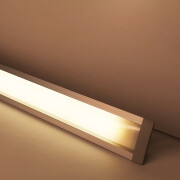 COB LED-Einbauleuchte linear diffus Connect – neutralweiß 4000 K – CRI92 24V DC 180° – 528x LED Chips 12,7 W – 1232 lm/m