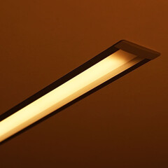 COB LED-Einbauleuchte linear diffus Connect –...