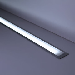 COB LED-Einbauleuchten Bausatz Set Connect linear diffus – tageslichtweiß 6500 K – CRI93 24V DC 180° – 528x LED Chips 13 W – 1277 lm/m