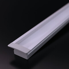 COB LED-Einbauleuchten Bausatz Set Connect linear diffus – warmweiß 2700 K – CRI92 24V DC 180° – 528x LED Chips 12,5 W – 1172 lm/m