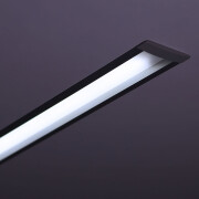 LED-Einbauleuchten  "Bausatz Set Connect" diffus mit High Performance LED-Streifen | tageslichtweiß 6200K | Fertigung nach Maß in Länge 49,67 cm | 112x LEDs | 1477 Lumen | 9,3 Watt |