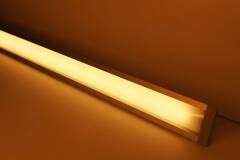 LED-Einbauleuchten "Bausatz Set Connect" diffus mit High Performance LED-Streifen | warmweiß 2700K | Fertigung nach Maß in Länge 566,33 cm | 1352x LEDs | 16213 Lumen | 107 Watt |