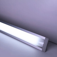 COB LED-Einbauleuchten "Bausatz Set Connect" linear diffus | tageslichtweiß 6500K | CRI93 24VDC 180° | Fertigung nach Maß in Länge 437 cm | 2292x COB LEDs | 5543 Lumen | 55,38 Watt |