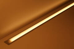 COB LED-Einbauleuchten "Bausatz Set Connect" linear diffus | warmweiß 2700K | CRI92 24VDC 180° | Fertigung nach Maß in Länge 382 cm | 2001x COB LEDs | 4444 Lumen | 47,45 Watt |