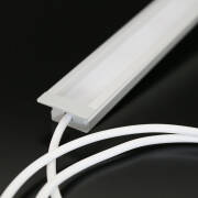 CCT COB LED Einbauleuchten "Bausatz Set Connect" dimmbar diffus | einstellbare Farbtemperatur 2700K-6500K | CRI 90+ 24VDC 180° | Fertigung nach Maß in Länge 292,47 cm | 2x 23,16 Watt |