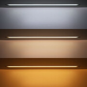 CCT COB LED Einbauleuchten "Bausatz Set Connect" dimmbar diffus | einstellbare Farbtemperatur 2700K-6500K | CRI 90+ 24VDC 180° | Fertigung nach Maß in Länge 384,58 cm | 2x 30,53 Watt |