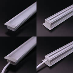 CCT COB LED Einbauleuchten "Bausatz Set Connect" dimmbar diffus | einstellbare Farbtemperatur 2700K-6500K | CRI 90+ 24VDC 180° | Fertigung nach Maß in Länge 410,89 cm | 2x 32,63 Watt |