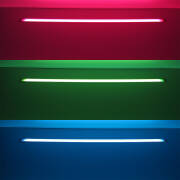 RGB COB LED Einbauleuchten "Bausatz Set Connect" dimmbar diffus | 180° 24V DC | Fertigung nach Maß in Länge 128 cm | 1050x COB LEDs | 863 Lumen gesamt | 19,8 Watt gesamt |