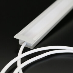 RGB COB LED Einbauleuchten "Bausatz Set Connect" dimmbar diffus | 180° 24V DC | Fertigung nach Maß in Länge 133 cm | 1092x COB LEDs | 897 Lumen gesamt | 20,5 Watt gesamt |