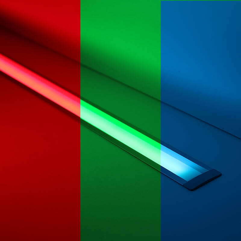 RGB COB LED Einbauleuchten "Bausatz Set Connect" dimmbar diffus | 180° 24V DC | Fertigung nach Maß in Länge 163 cm | 1344x COB LEDs | 1104 Lumen gesamt | 25,3 Watt gesamt |