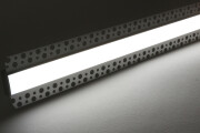 230V COB LED-Lichtleiste Plaster max zum Einputzen für Trockenbau BAUSATZ SET – diffus dimmbar – mit Double-Line COB LED Streifen IP65 960x LEDs 22,7 W tageslichtweiß 6500 K 2066 lm CRI96