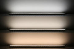 Unterputz COB RGB CCT LED-Leiste Plaster für Trockenbau BAUSATZ SET – diffus dimmbar farbwechselnd – 1258 Lumen – 18.6 W je Meter – 180° 24V DC CRI 95+