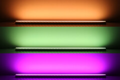 Unterputz COB RGB CCT LED-Leiste Plaster für Trockenbau BAUSATZ SET – diffus dimmbar farbwechselnd – 1258 Lumen – 18.6 W je Meter – 180° 24V DC CRI 95+