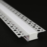 Unterputz COB RGB CCT LED-Leiste Plaster für Trockenbau BAUSATZ SET – diffus dimmbar farbwechselnd – 1258 Lumen – 18.6 W je Meter – 180° 24V DC CRI 95+