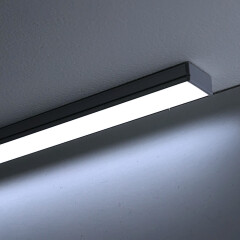 LED-Leisten Profil Easy-Line free CUT diffus 24V DC – tageslichtweiß 6350 K CRI 92RA – 1443 lm 14 W/m