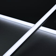 LED-Leisten Profil Easy-Line free CUT diffus 24V DC – tageslichtweiß 6350 K CRI 92RA – 1443 lm 14 W/m