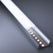 LED-Leisten Profil Easy-Line free CUT diffus 24V DC – tageslichtweiß 6350 K CRI 92RA – 1443 lm 14 W/m