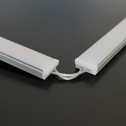 LED-Leisten Profil Easy-Line free CUT diffus 24V DC – tageslichtweiß 6350 K CRI 92RA – 1443 lm 14 W/m