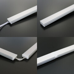 LED-Lichtleiste Easy-Line free CUT diffus 24V DC – warmweiß 2700 K CRI 91RA – 1298 lm 13,4 W/m