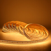 LED-Streifen PRO-LINE zweireihig 24V 120° – warmweiß 2700 K – 320 × 2835 LEDs 31 W 4770 lm/m