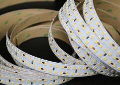 LED-Strip "PRO-LINE" zweireihig 24V 120° | neutralweiß 4000K | Fertigung nach Maß in Länge 267,5cm | 856x 2835 LEDs | 14517 Lumen | 83 Watt |