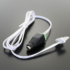 100cm Anschlusskabel 2adrig für Easy-Line mit 5.5 / 2.5 DC Buchse