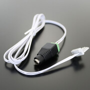100cm Anschlusskabel 2adrig für Easy-Line mit 5.5 / 2.5 DC Buchse