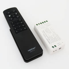 LED-Leisten Komplett SET Plug&Play "Easy-Line" diffus 24V DC neutralweiß | incl. Netzteil, Dimmer und Fernbedienung | Fertigung nach Maß in Länge 10cm | 20x LEDs | 152 Lumen | 1,4 Watt