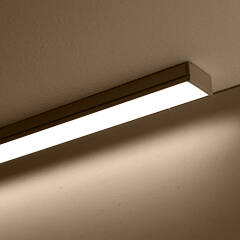 LED-Leisten Komplett SET Plug&Play "Easy-Line" diffus 24V DC neutralweiß | incl. Netzteil, Dimmer und Fernbedienung | Fertigung nach Maß in Länge 10cm | 20x LEDs | 152 Lumen | 1,4 Watt