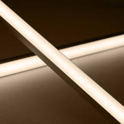 LED-Leisten Komplett SET Plug&Play "Easy-Line" diffus 24V DC neutralweiß | incl. Netzteil, Dimmer und Fernbedienung | Fertigung nach Maß in Länge 10cm | 20x LEDs | 152 Lumen | 1,4 Watt