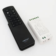 LED-Leisten Komplett SET Plug&Play "Easy-Line" diffus 24V DC neutralweiß | incl. Netzteil, Dimmer und Fernbedienung | Fertigung nach Maß in Länge 10cm | 20x LEDs | 152 Lumen | 1,4 Watt