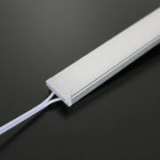 LED-Leisten Komplett SET Plug&Play "Easy-Line" diffus 24V DC neutralweiß | incl. Netzteil, Dimmer und Fernbedienung | Fertigung nach Maß in Länge 10cm | 20x LEDs | 152 Lumen | 1,4 Watt