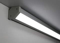 45° LED-Leisten BAUSATZ mit PRO-LINE LED-Streifen...