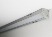 45° LED-Leisten BAUSATZ mit PRO-LINE LED-Streifen zweireihig 24V 120° – tageslichtweiß 6100 K – 320 × 2835 LEDs 31 W 5440 lm/m