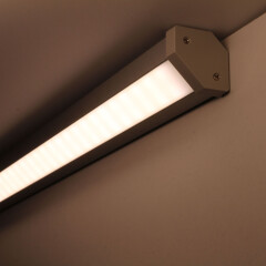 Twin Line CCT LED Unterbauleuchte Connect Pro – diffus – 320 × 2835 LEDs – 2 × 14 W je Meter – Farbtemperatur einstellbar zwischen 2700 K-6700 K – CRI 90+ 24V DC 120°