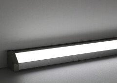 LED Eckleuchten BAUSATZ 230V Connect-Pro dimmbar IP65 – tageslichtweiß 6300 K diffus – 120 × 2835 LEDs 16,3 W 1840 lm /m 120° CRI85