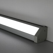 LED Eckleuchten BAUSATZ 230V Connect-Pro dimmbar IP65 – tageslichtweiß 6300 K diffus – 120 × 2835 LEDs 16,3 W 1840 lm /m 120° CRI85