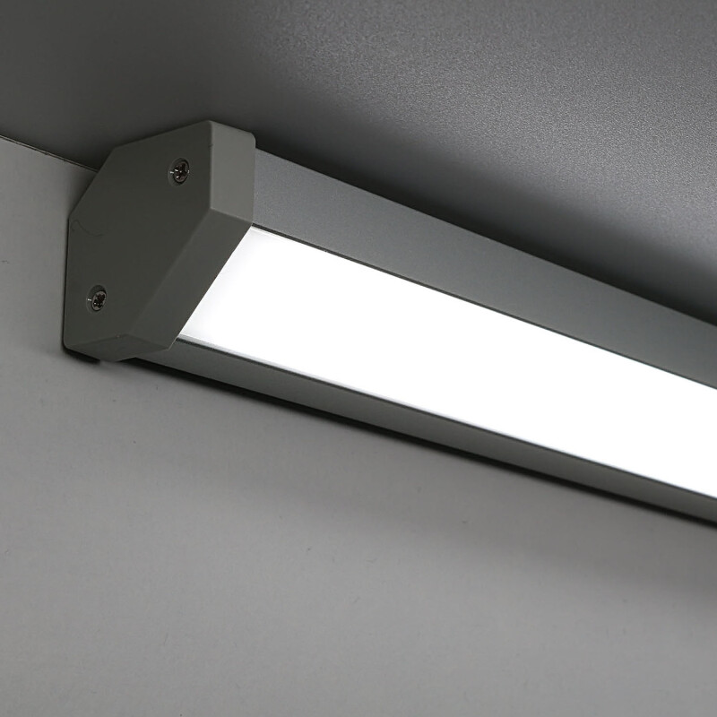 230V COB LED Unterbauleuchten BAUSATZ Connect-Pro diffus wasserfest – 480x LEDs 12,2 W tageslichtweiß 6500 K 1210 lm /m CRI91