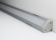 230V COB LED Eckleisten BAUSATZ Connect Pro – diffus dimmbar – mit Double-Line COB LED Streifen IP65 960 × 22,8 W warmweiß 2700 K 1857 lm CRI93