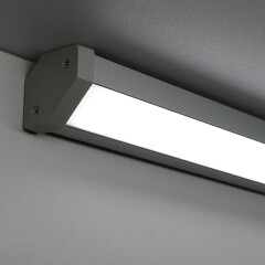 LED Eck Leuchten BAUSATZ Connect Pro mit Double-Line COB...