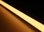 LED Eck Leuchten BAUSATZ Connect Pro mit Double-Line COB LED Streifen – diffus dimmbar – warmweiß 3000 K – CRI92 24V DC 180° – 600x LED Chips 24,83 W – 2079 lm/m