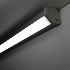 Twin Line CCT LED Unterbauleuchten BAUSATZ Connect Pro – diffus – 320 × 2835 LEDs – 2 × 14 W je Meter – Farbtemperatur einstellbar zwischen 2700 K-6700 K – CRI 90+ 24V DC 120°