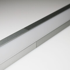 45° LED Eckprofil Connect -Pro – Abdeckung diffus