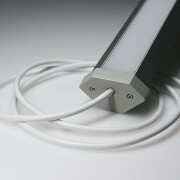 45° LED Eckprofil Connect -Pro – Abdeckung diffus